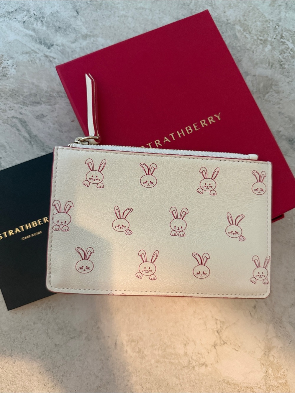 Strathberry limited edition rabbit year wallet brand new